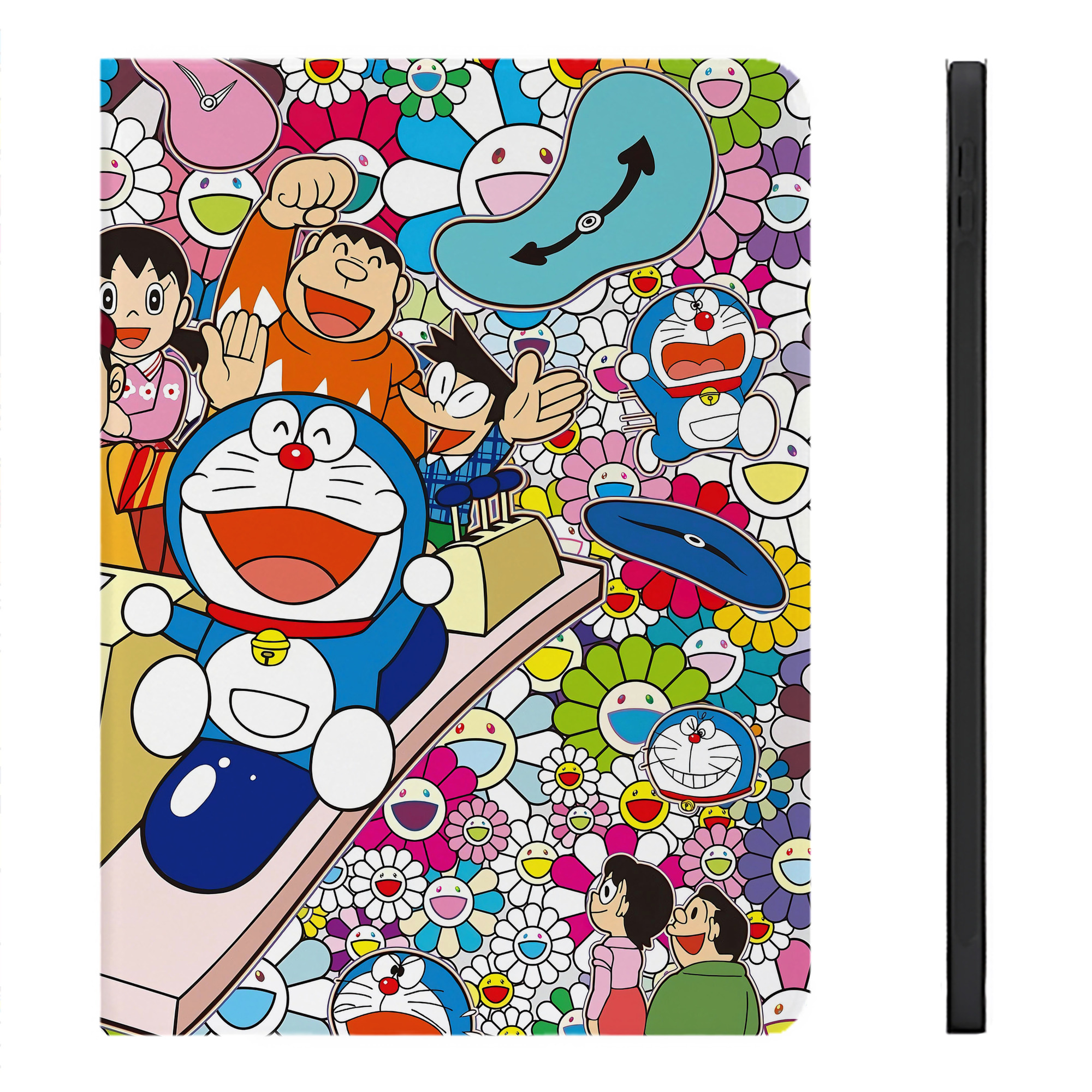 （画像用） ドラえもん Doraemon IPadケース ペンホルダー付き ブックスタイルデザイン